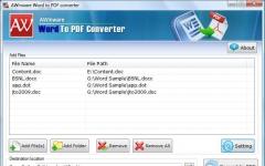 AWinware Word to PDF Converter_WordתPDFתV1.0.1.4 Ѱ