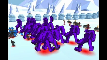 死亡骑士冲脸突击后排才是王道! | 全面战争模拟器3D#5