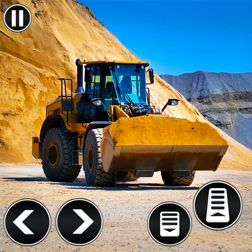 3D City Road Construction Game