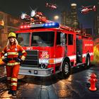 Fire Truck Rescue Sim Games 3d