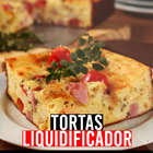 Torta liquidificador salgada