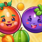 Merge Fruits Drop Puzzle Game