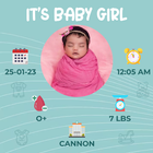 NewBorn Baby Photo Frame