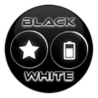 Flat Black and White Icon Pack