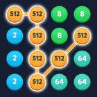 Merge Number Stack Puzzle Game
