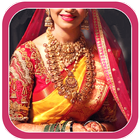 South Indian Jewelry on Sarees