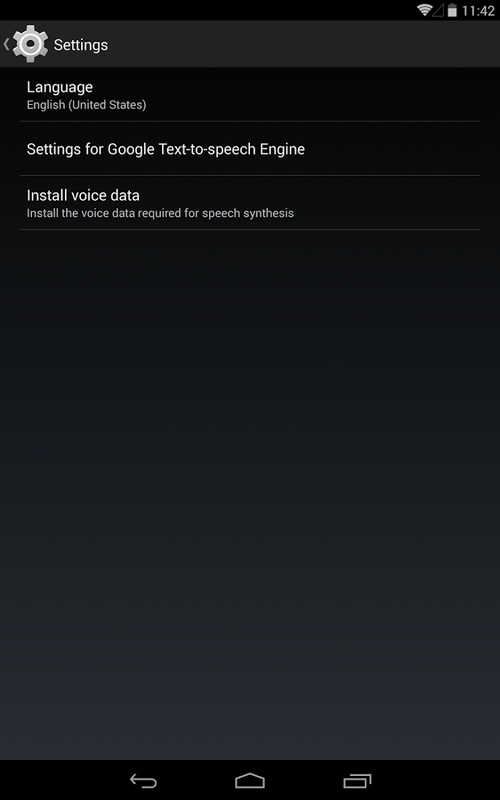 Speech Services by Google
