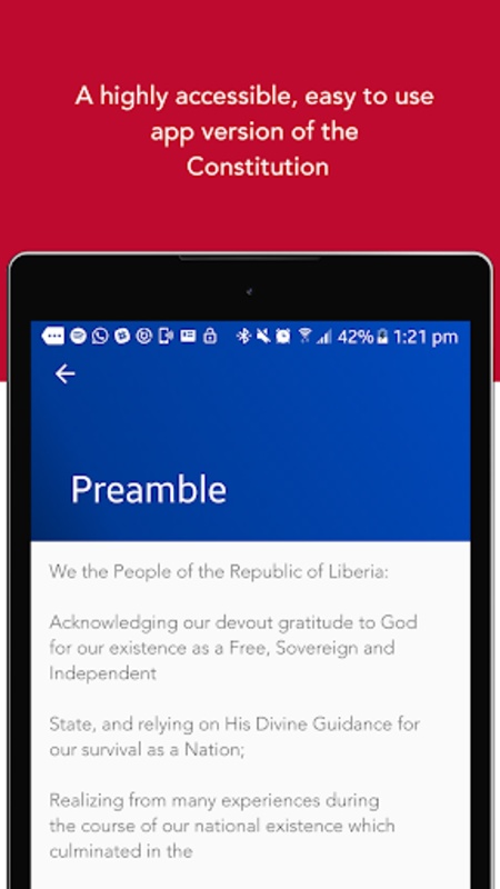 Liberia's Constitution