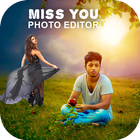 Miss You Photo Frame