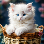White Cat Wallpapers 4K