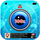 Ultra 100X Zoom HD Camera: GPS