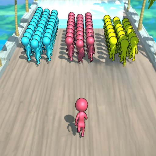 Crowd Hero Run- Army Evolution