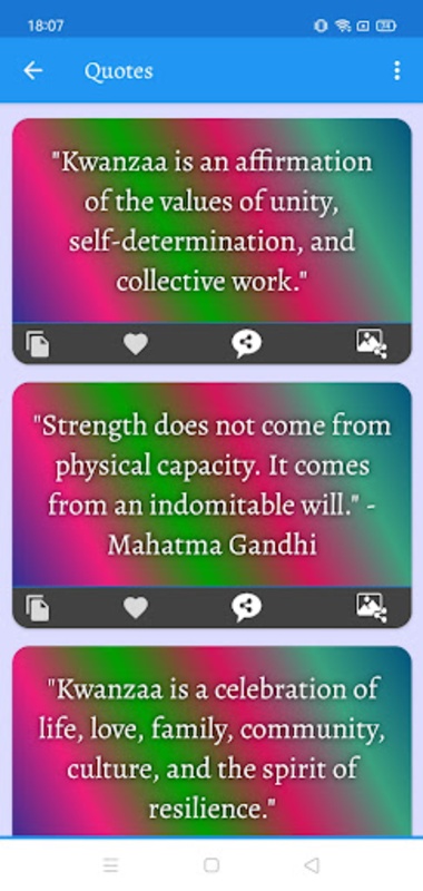 Kwanzaa Greeting Wish Quotes