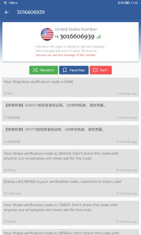 Temp Number Receive SMS Online