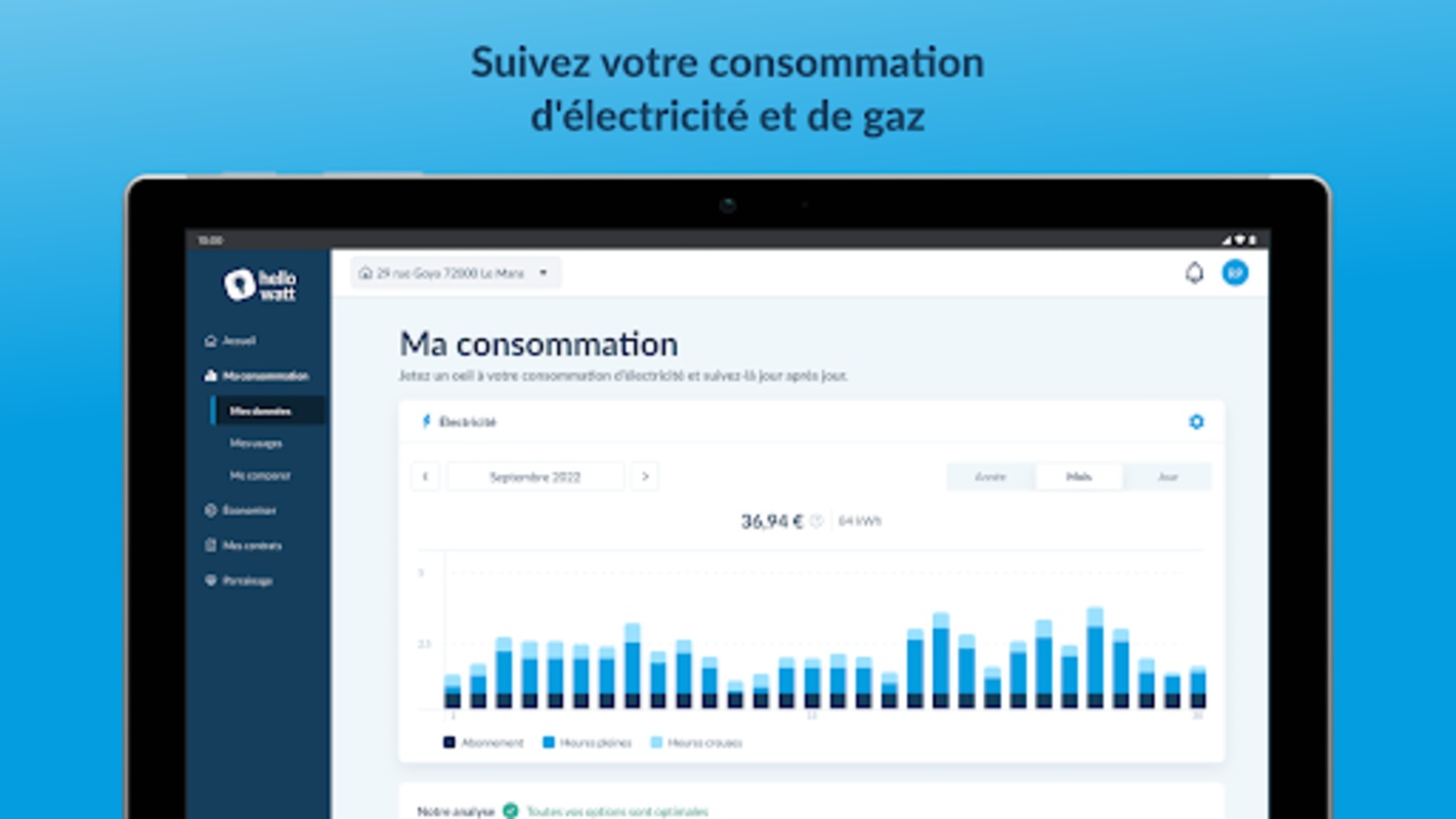 Hello Watt Suivi Conso Énergie