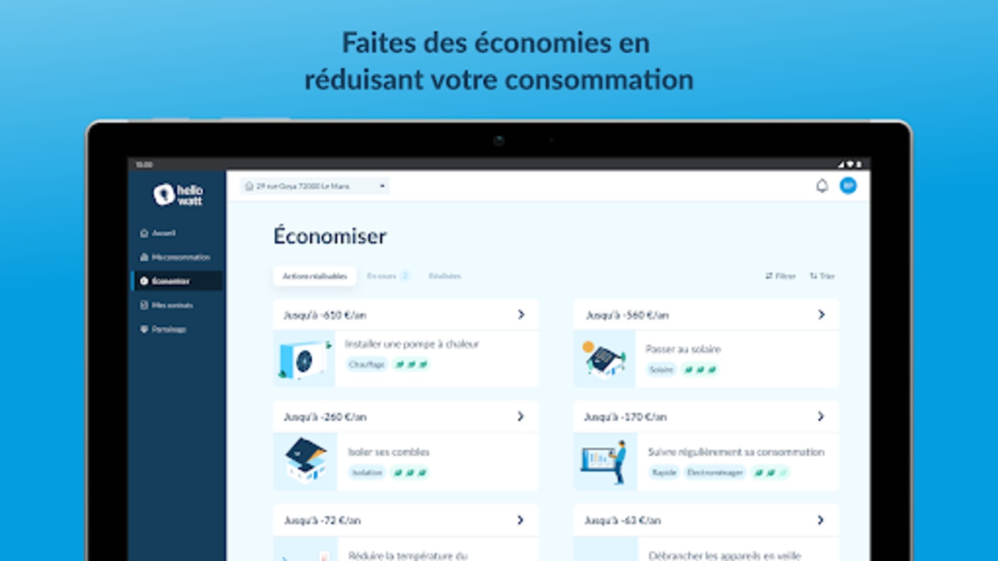 Hello Watt Suivi Conso Énergie