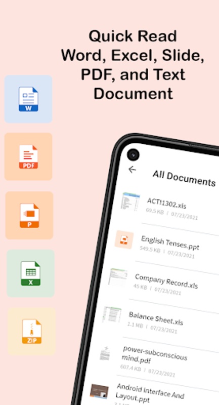 Document Viewer PDF, DOC, ZIP