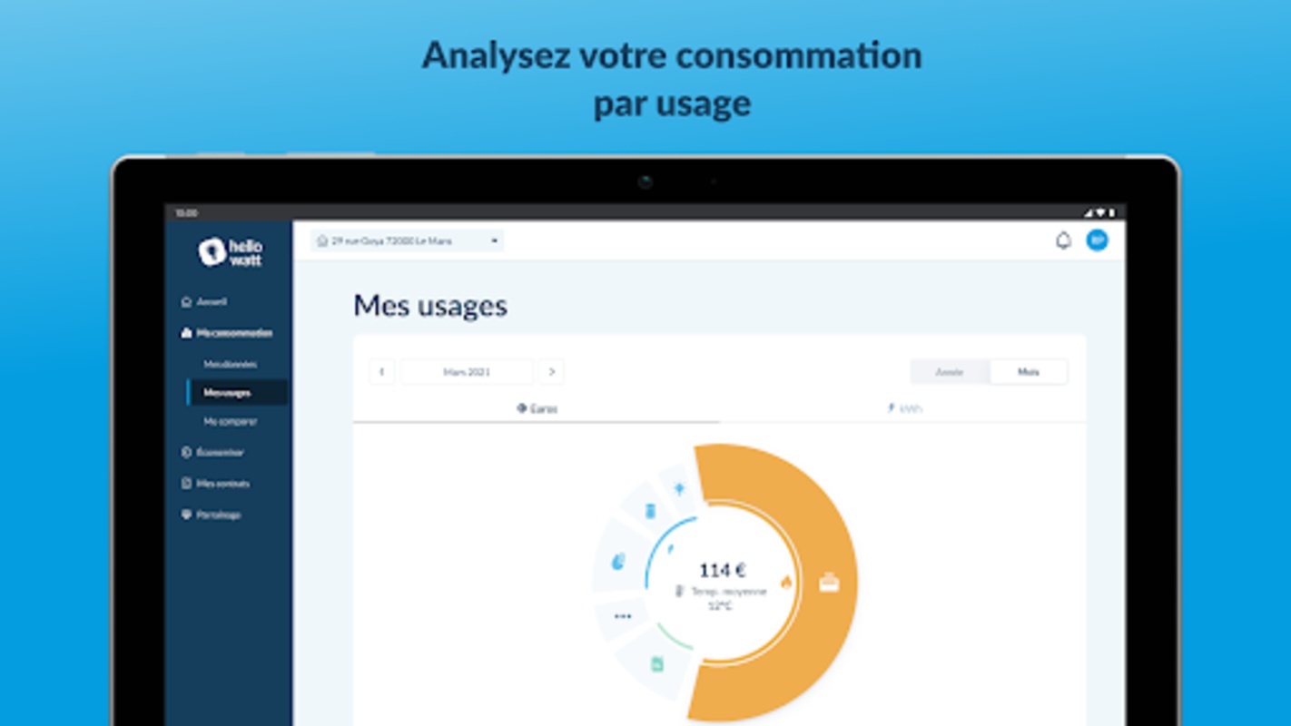 Hello Watt Suivi Conso Énergie